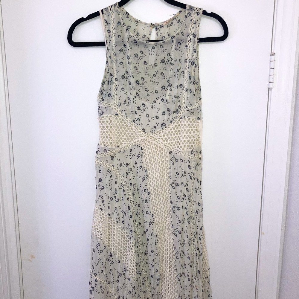 Floral/Lace Anthropologie Dress